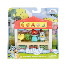 17593 BLUEY S10 MINI PLAYSET FARMERS MARKET PLAYSET