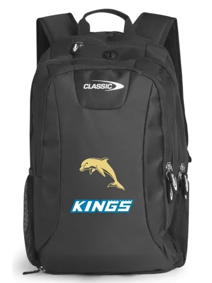 2024 DOLPHINS MENS BACKPACK BLK