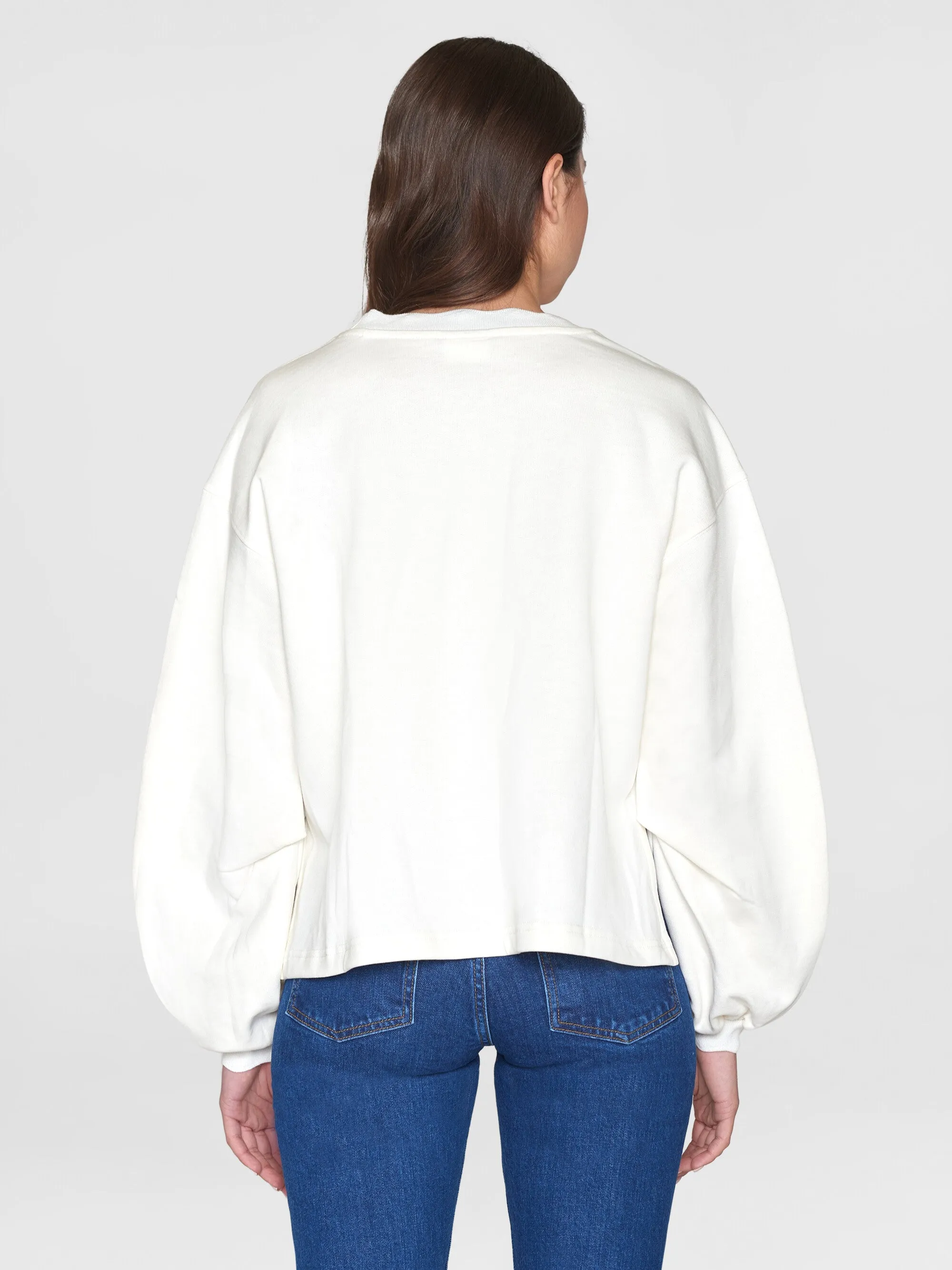 A-shape fashion sweat - Egret