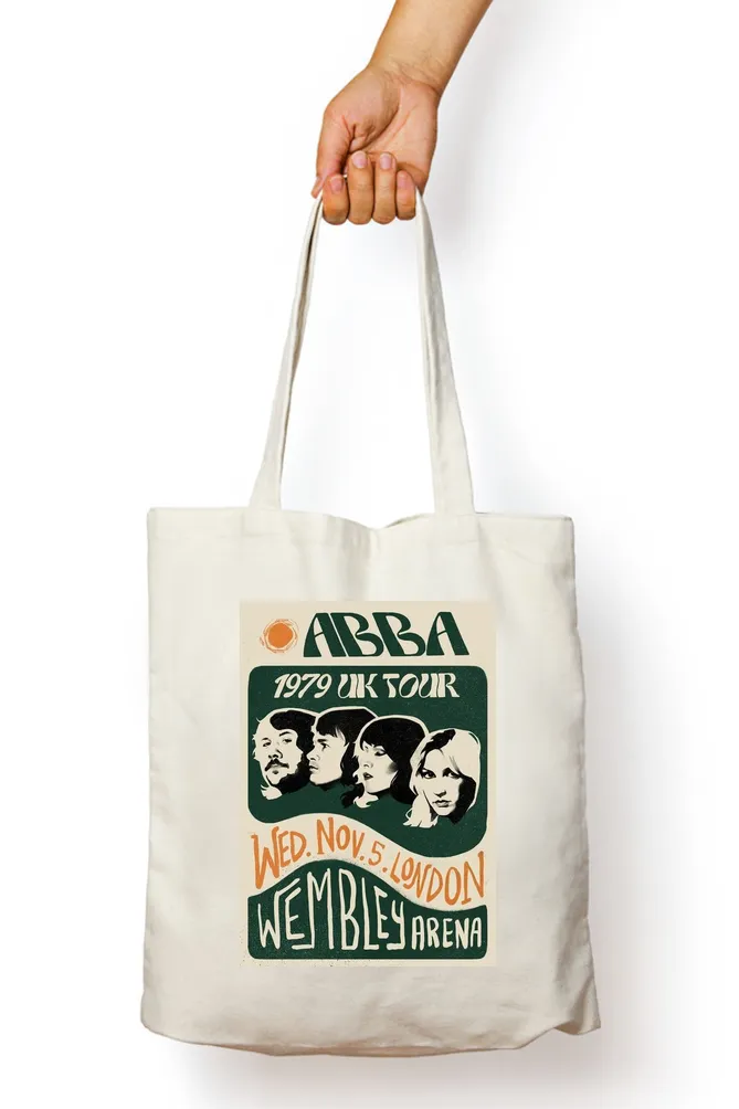 ABBA Inspired Pop Culture Tote Bag