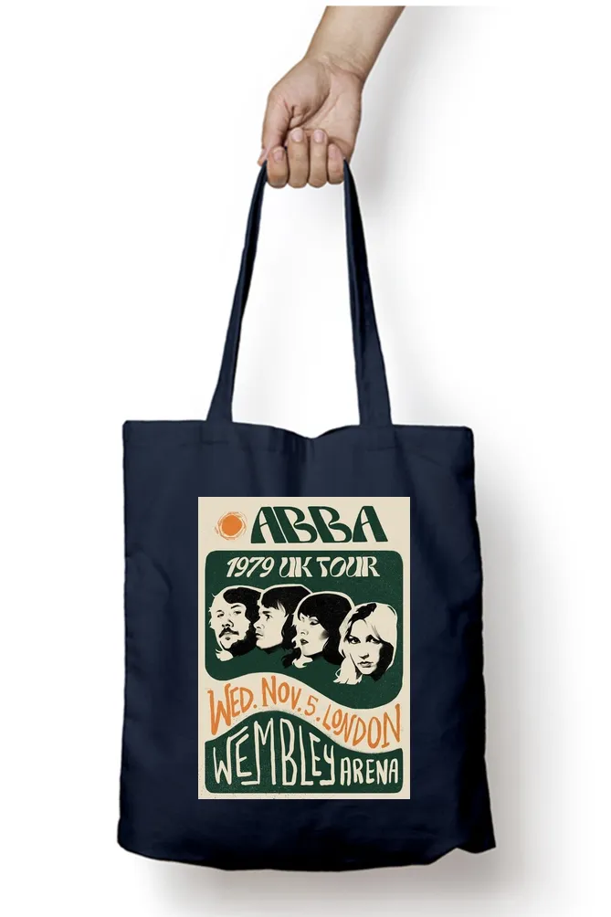 ABBA Inspired Pop Culture Tote Bag