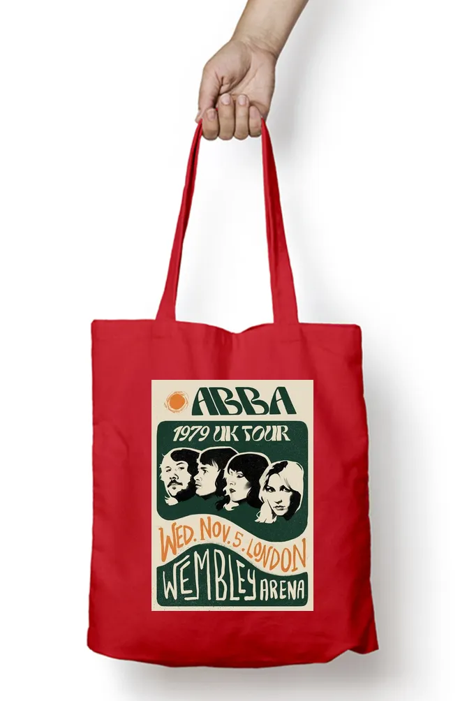 ABBA Inspired Pop Culture Tote Bag