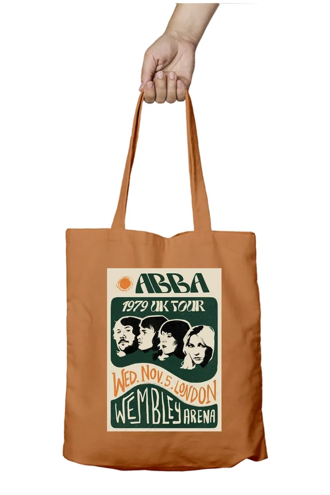 ABBA Inspired Pop Culture Tote Bag