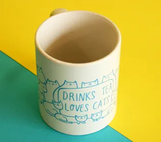 Able And Game Mug - Loves Cats Tea or Coffee Various*