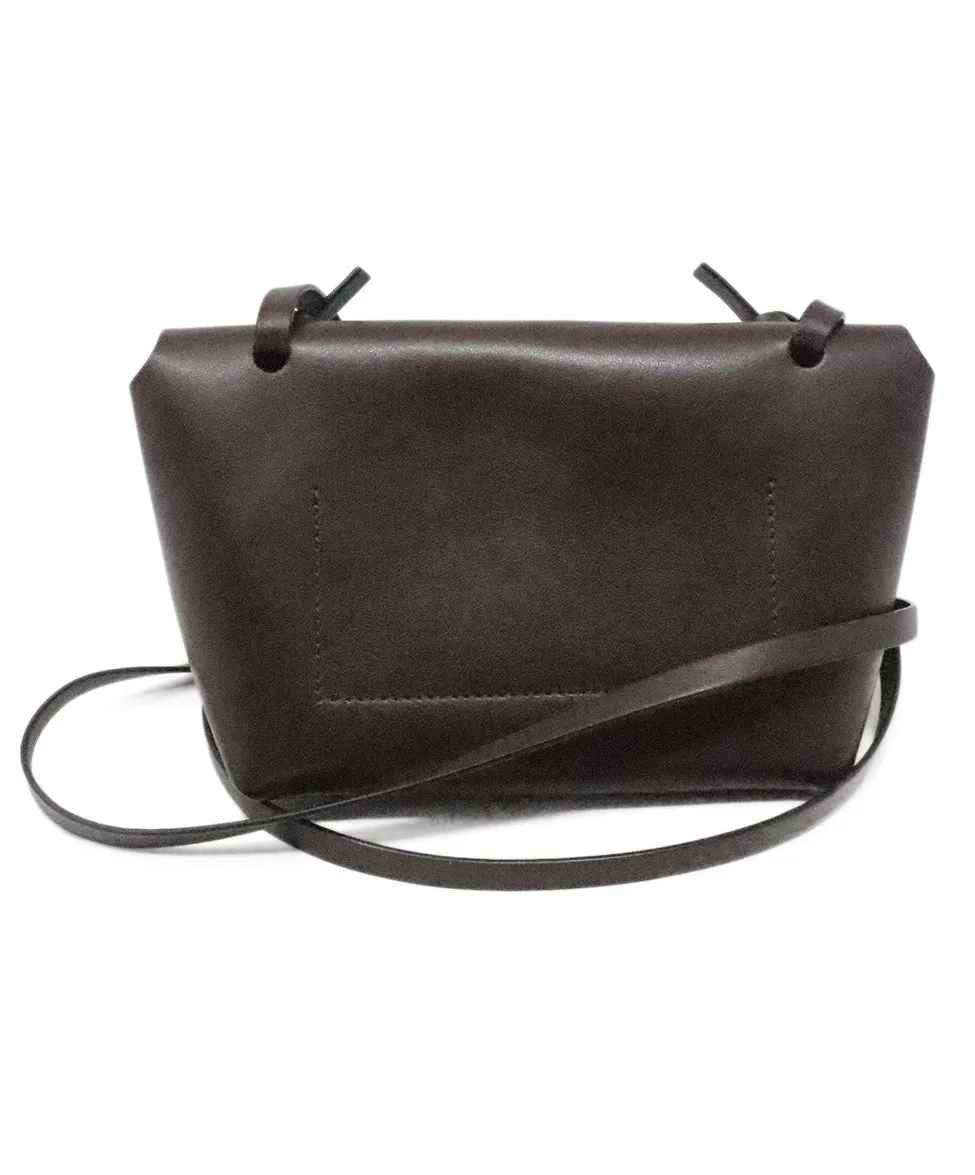 Acne Studios Brown Leather Mini Crossbody