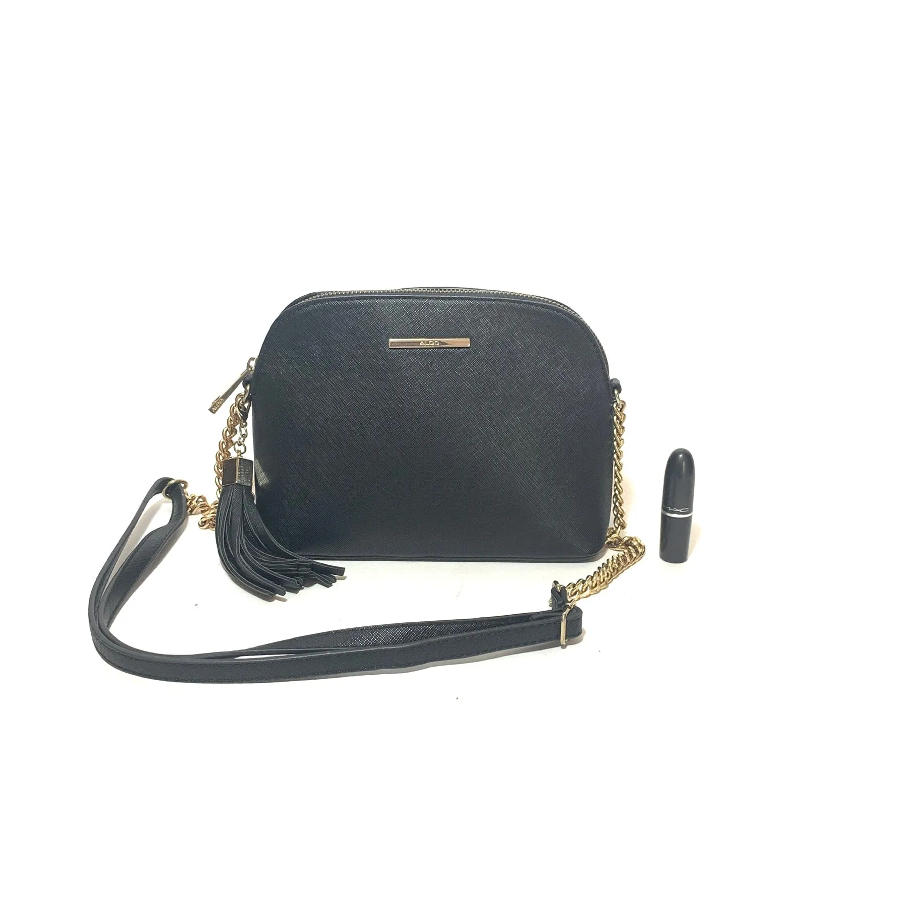 ALDO Black Dome Shaped Crossbody Bag | Gently Used |