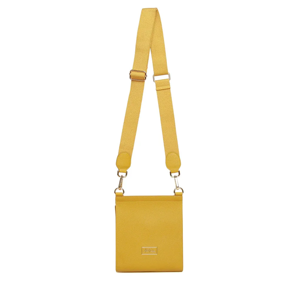 Alice Wheeler Bloomsbury Crossbody Bag Ochre