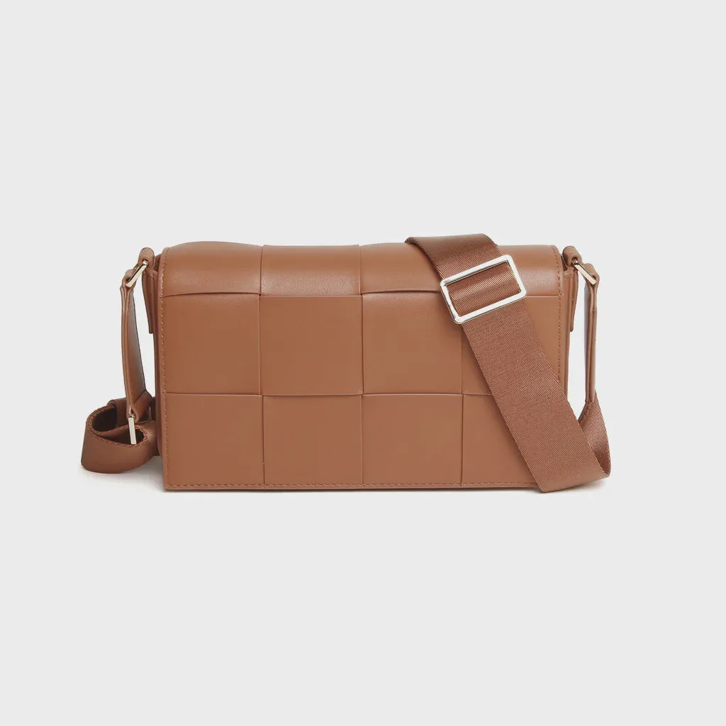 Alice Wheeler Lisbon Crossbody Bag Tan