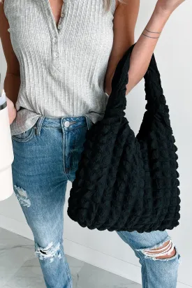 Always Necessary Cloud Puffy Zenana Shoulder Bag (Black)