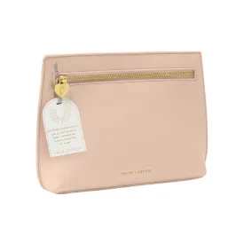 'Always Together At Heart ' Keepsake Charm Pouch | Nude Pink