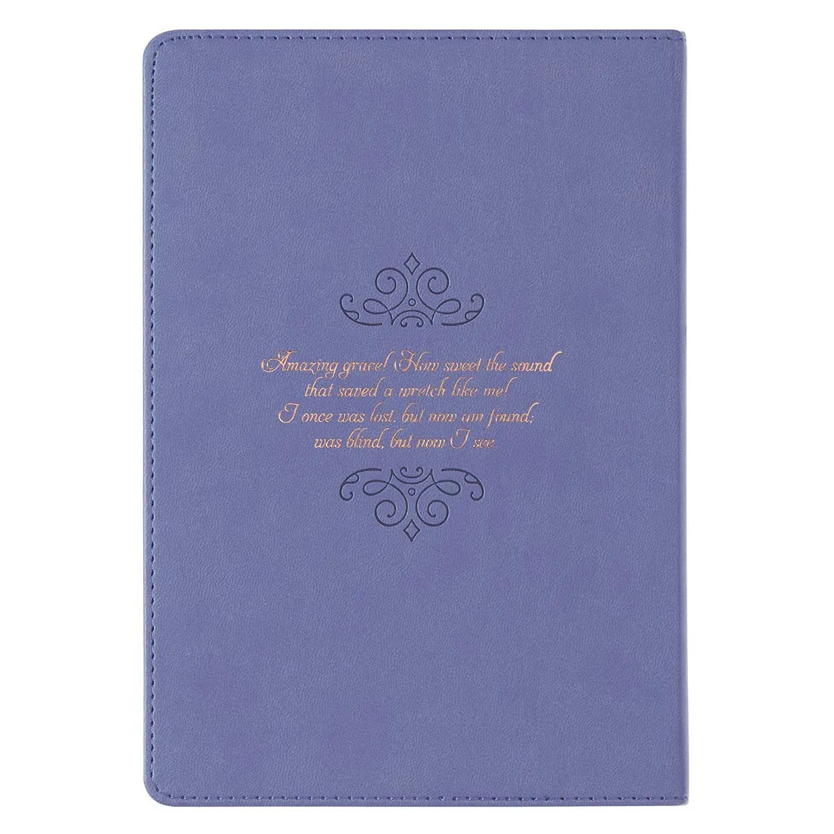 Amazing Grace Blue Faux Leather Classic Journal