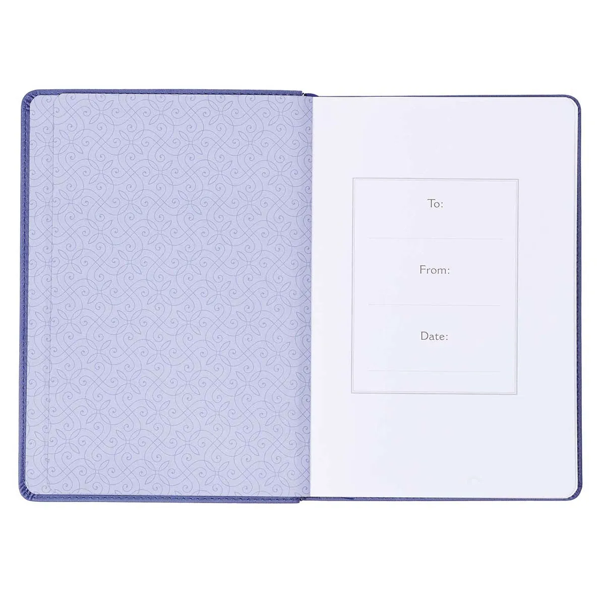 Amazing Grace Blue Faux Leather Classic Journal