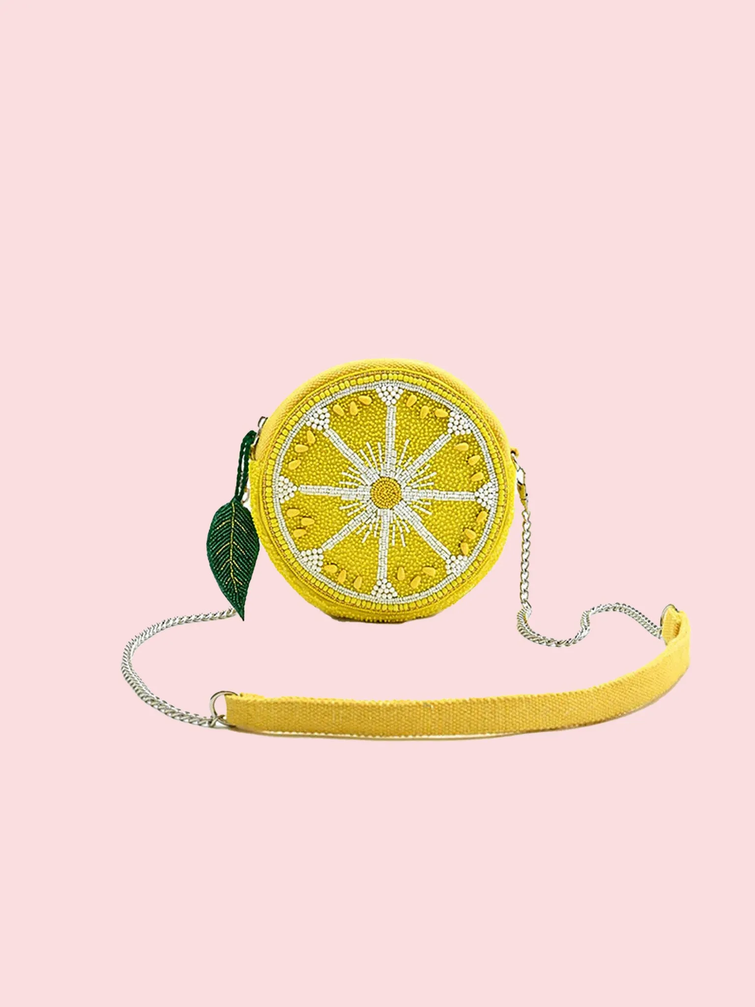 America & Beyond - Make Lemonade Round Crossbody Bag [Pre-Order]