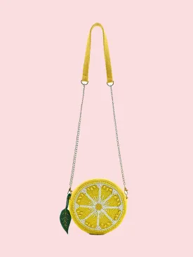 America & Beyond - Make Lemonade Round Crossbody Bag [Pre-Order]