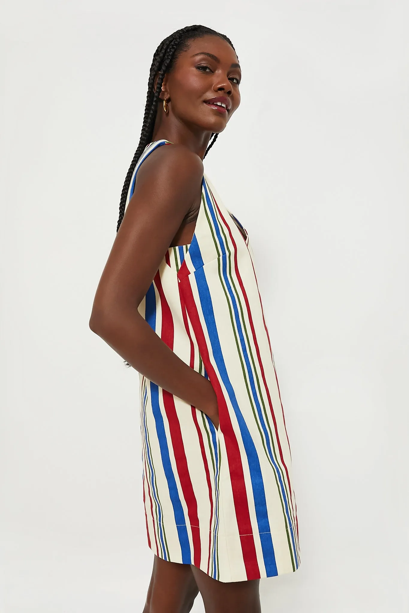 Americana Stripe Kira Dress