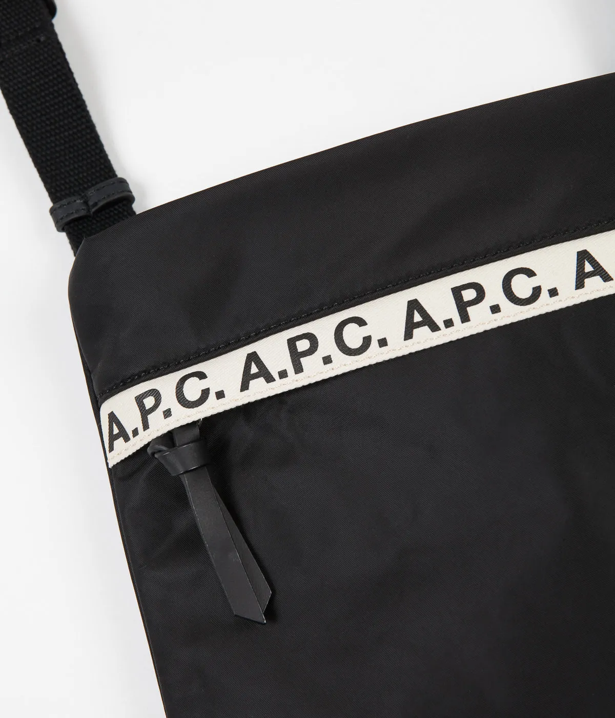 A.P.C. Repeat Crossbody Bag - Black