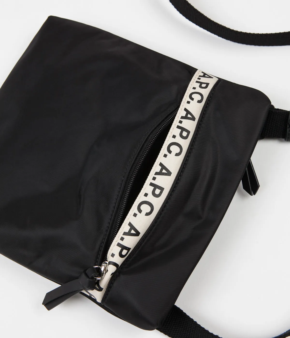 A.P.C. Repeat Crossbody Bag - Black