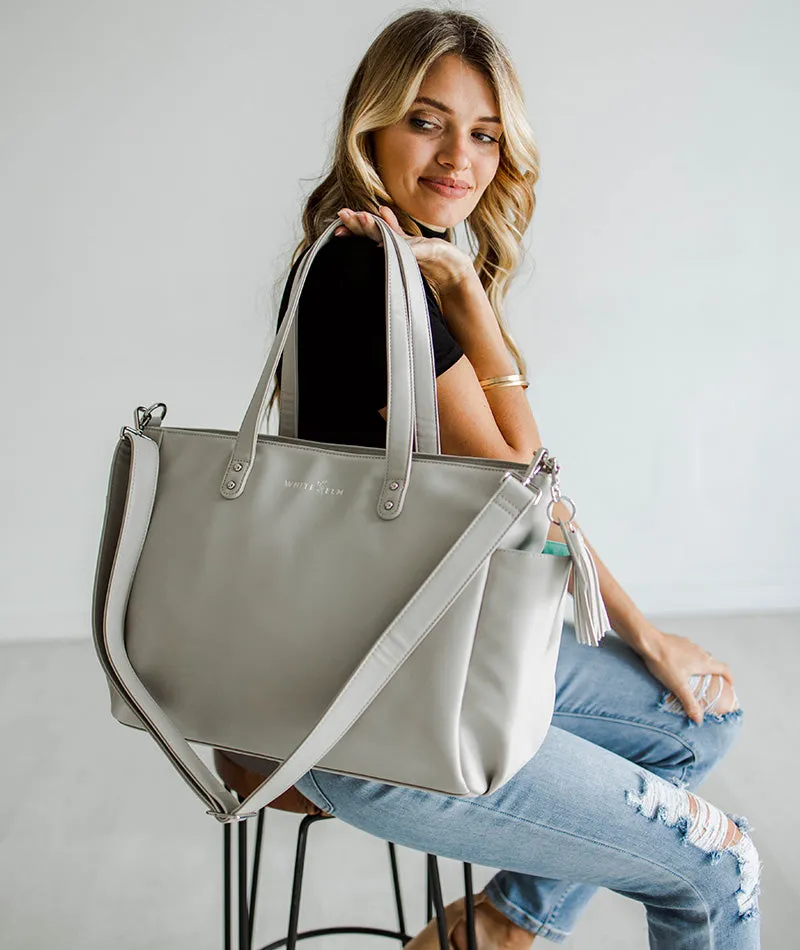 Aquila Tote Bag - Silver