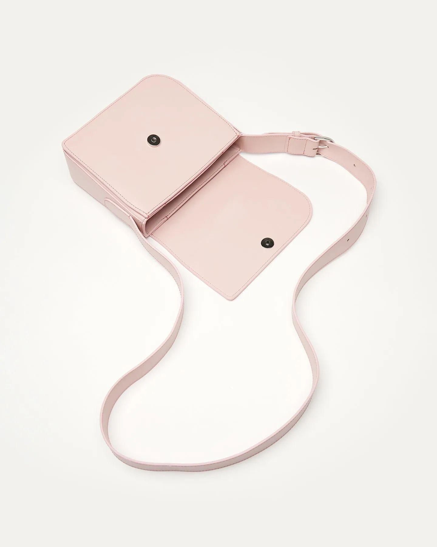 Arch Smooth Leather Crossbody Bag