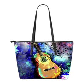 Artistic Guitar Tote Bag