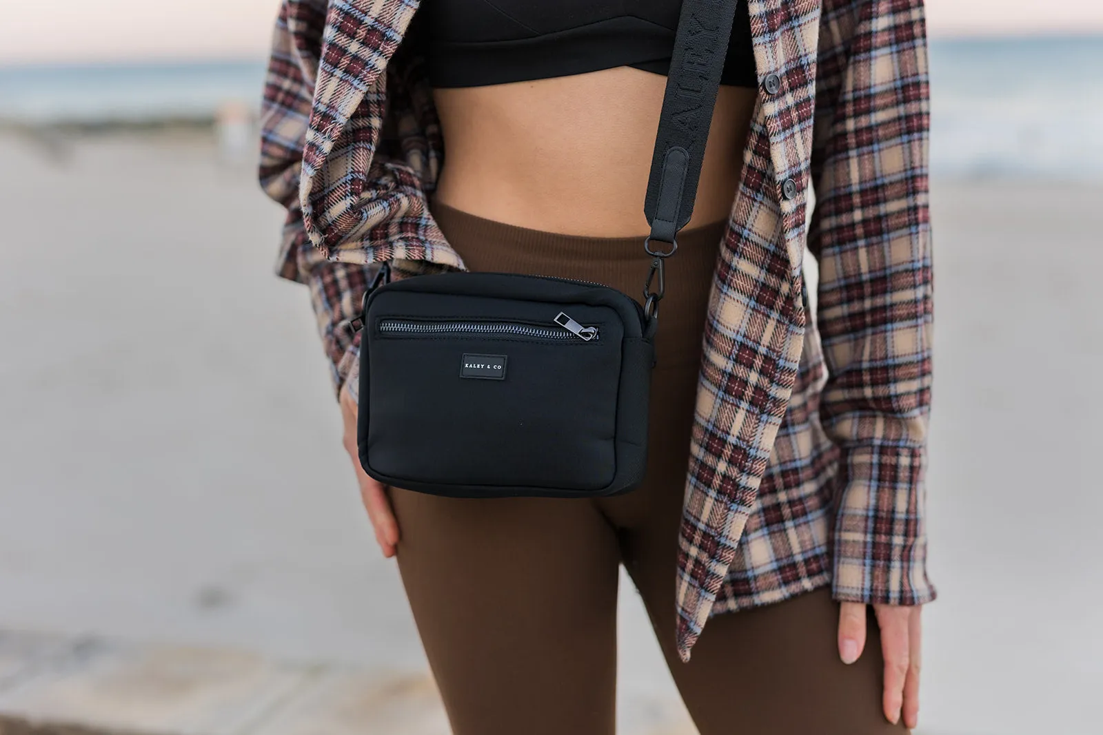 Athleisure Bag - Neoprene - Black