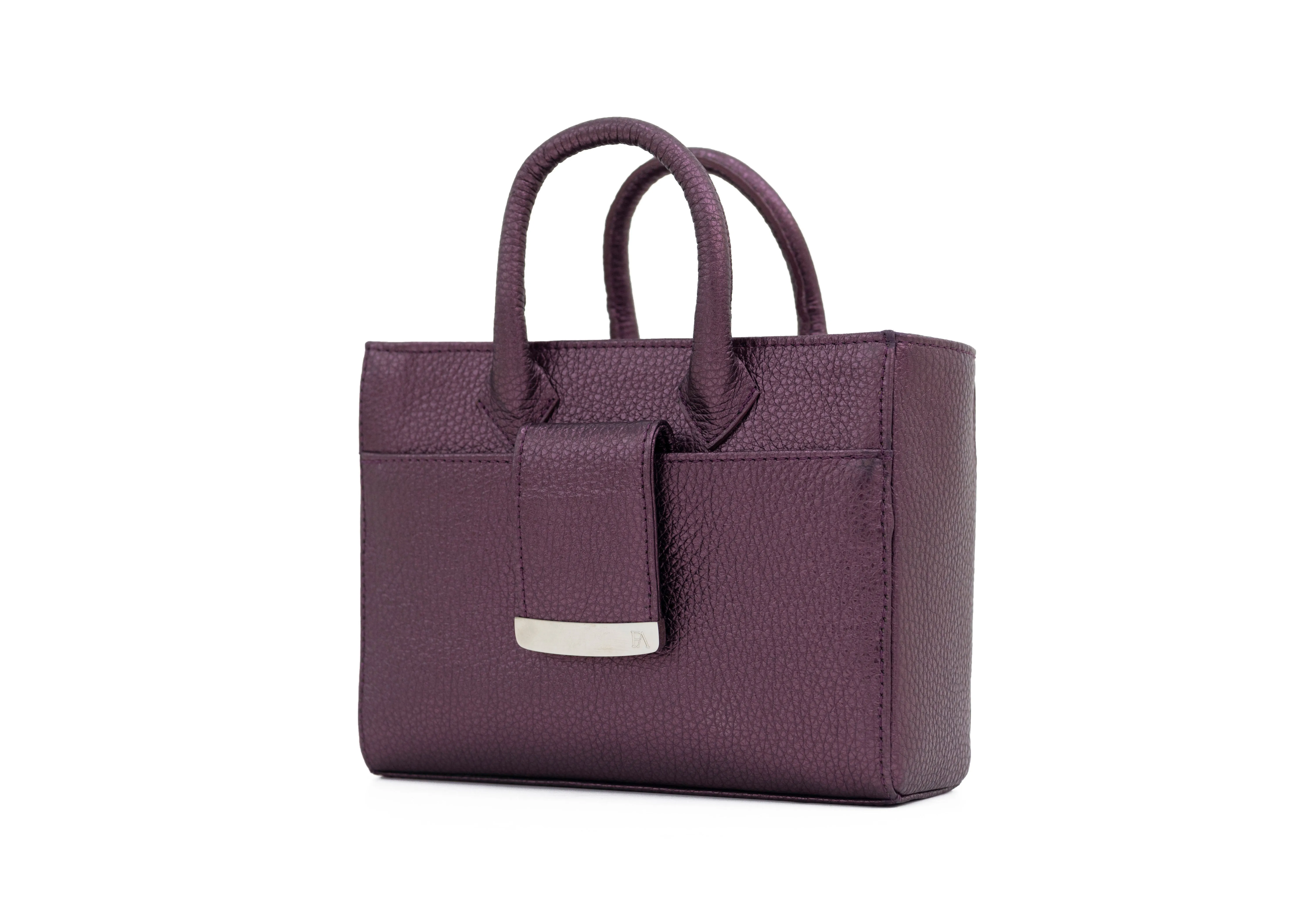 Aubergine Ella Mini Tote