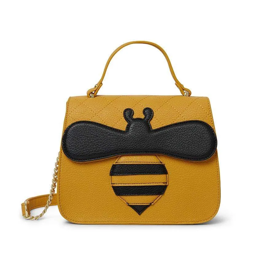 Babette Bee Top Handle Bag