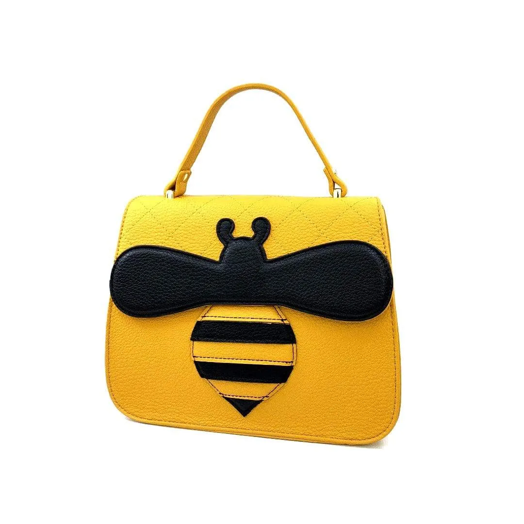 Babette Bee Top Handle Bag