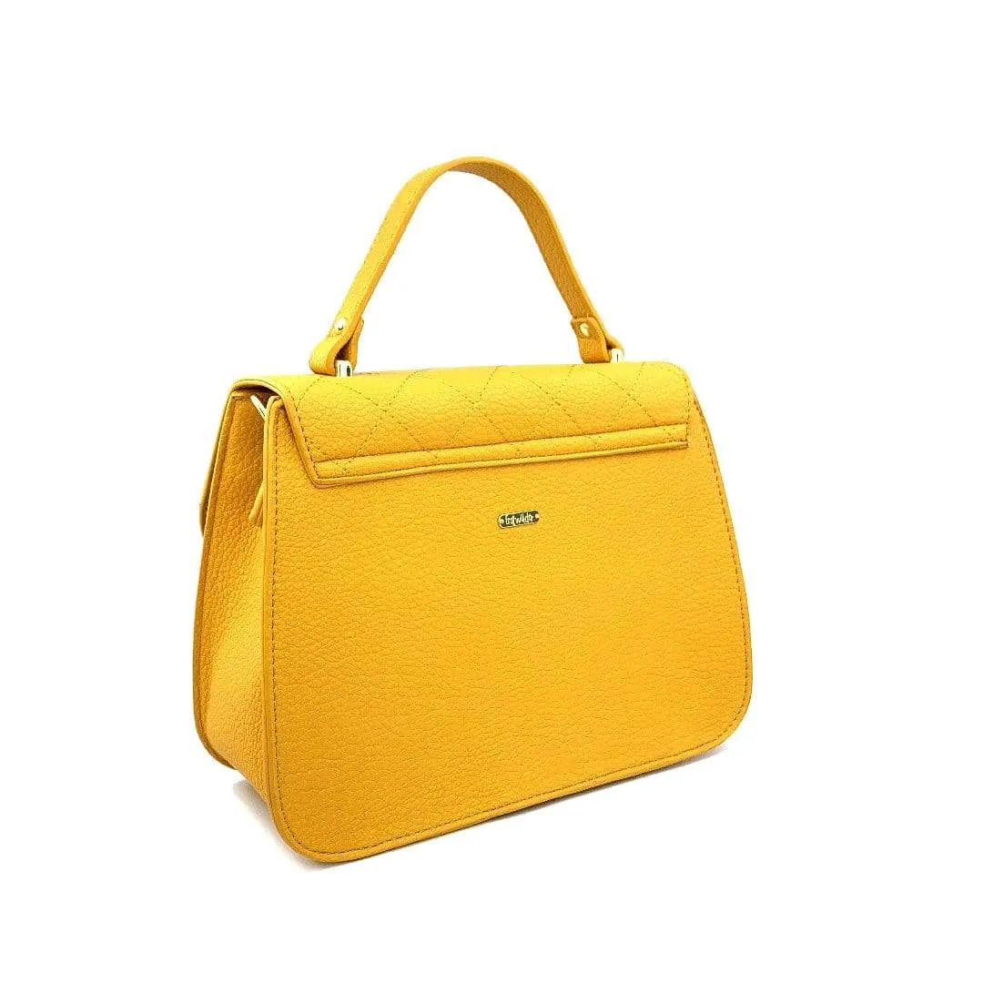 Babette Bee Top Handle Bag