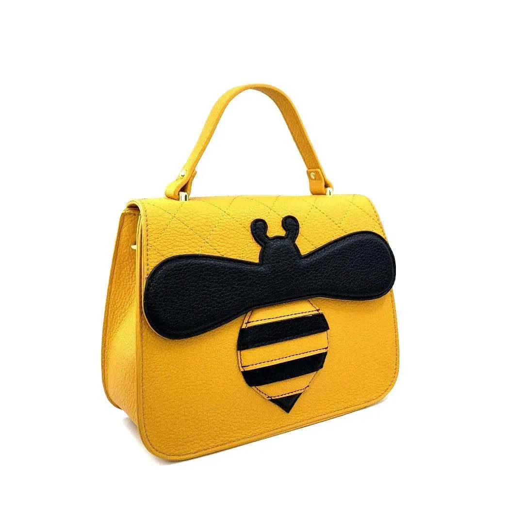 Babette Bee Top Handle Bag