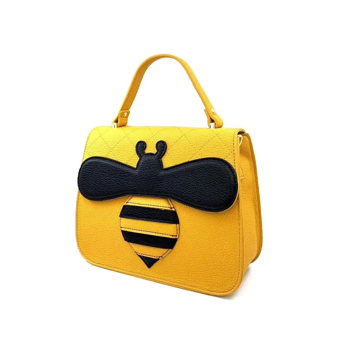 Babette Bee Top Handle Bag