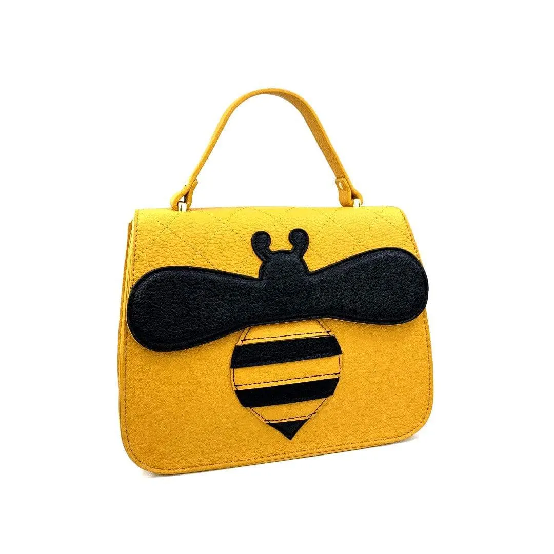 Babette Bee Top Handle Bag