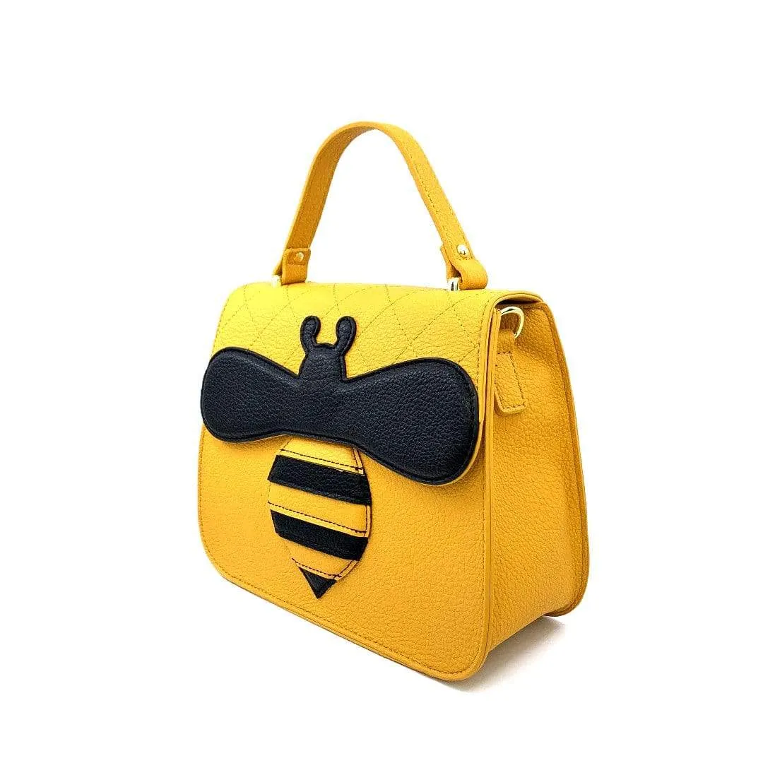 Babette Bee Top Handle Bag