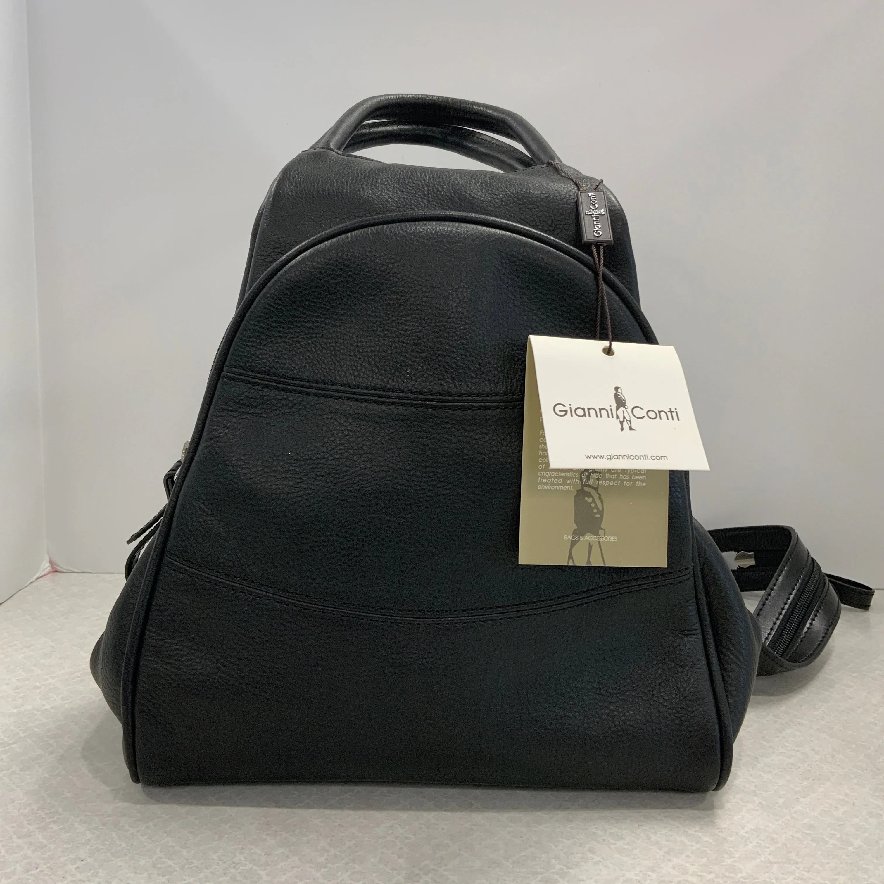 Backpack Leather By Gianni Conti, Size: Medium