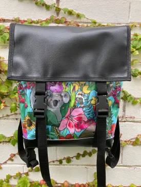 Backpack/ Shoulder Bag - Aussie Animals