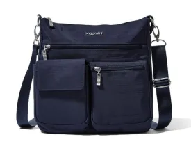 Baggallini Modern Everywhere Slim Crossbody French Navy