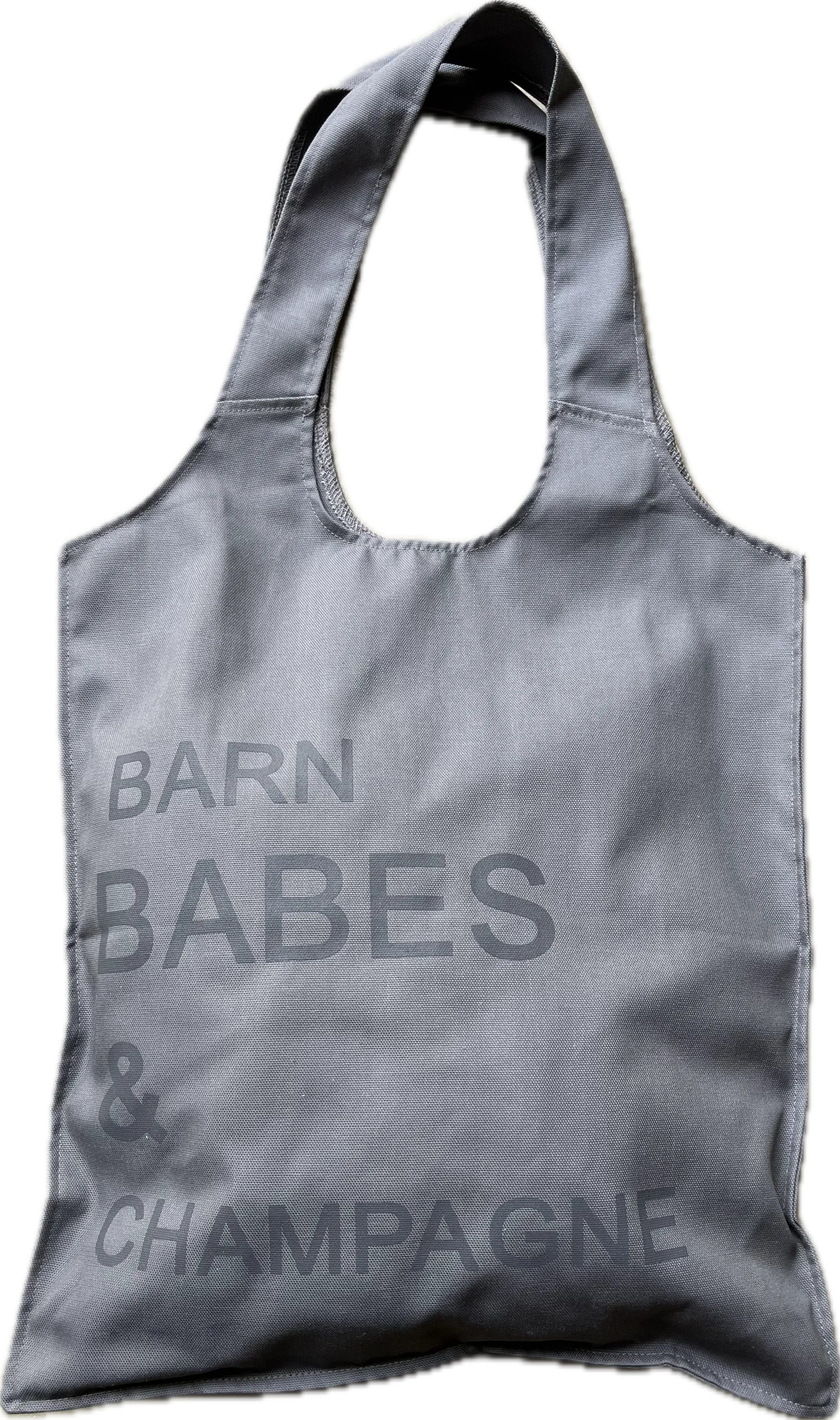 BARN BABE & CHAMPAGNE TOTE