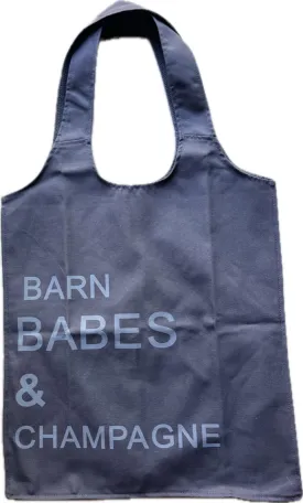 BARN BABE & CHAMPAGNE TOTE