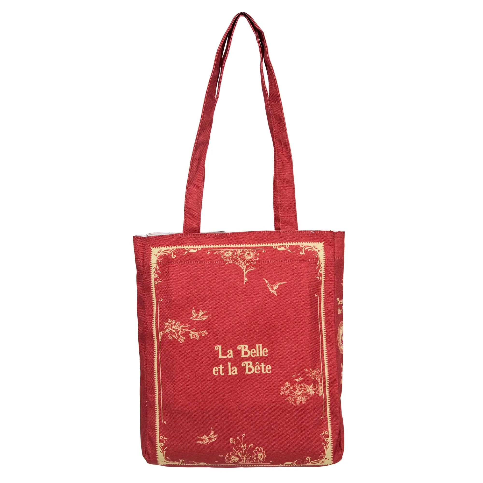 Beauty and Beast Book Tote Bag