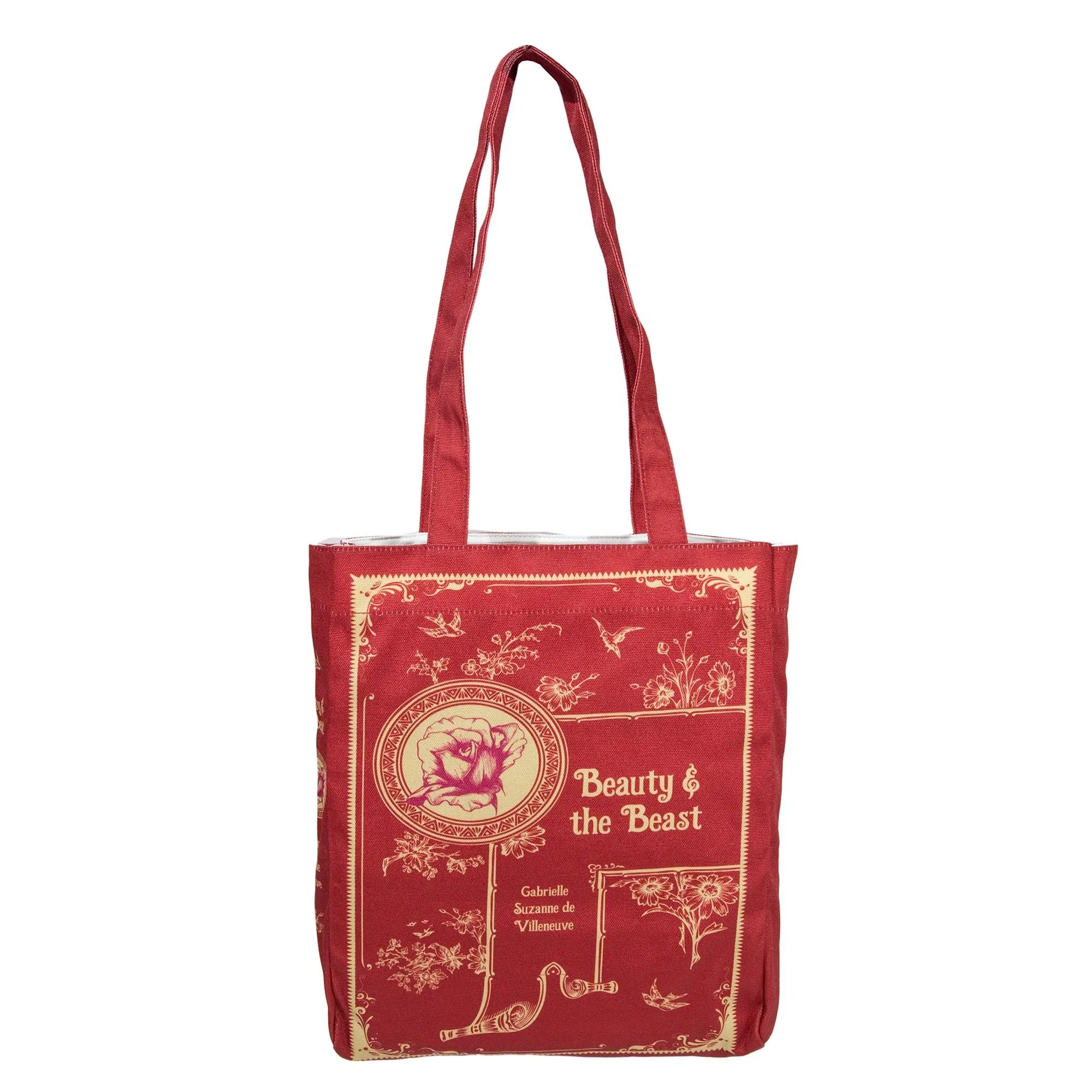 Beauty and Beast Book Tote Bag