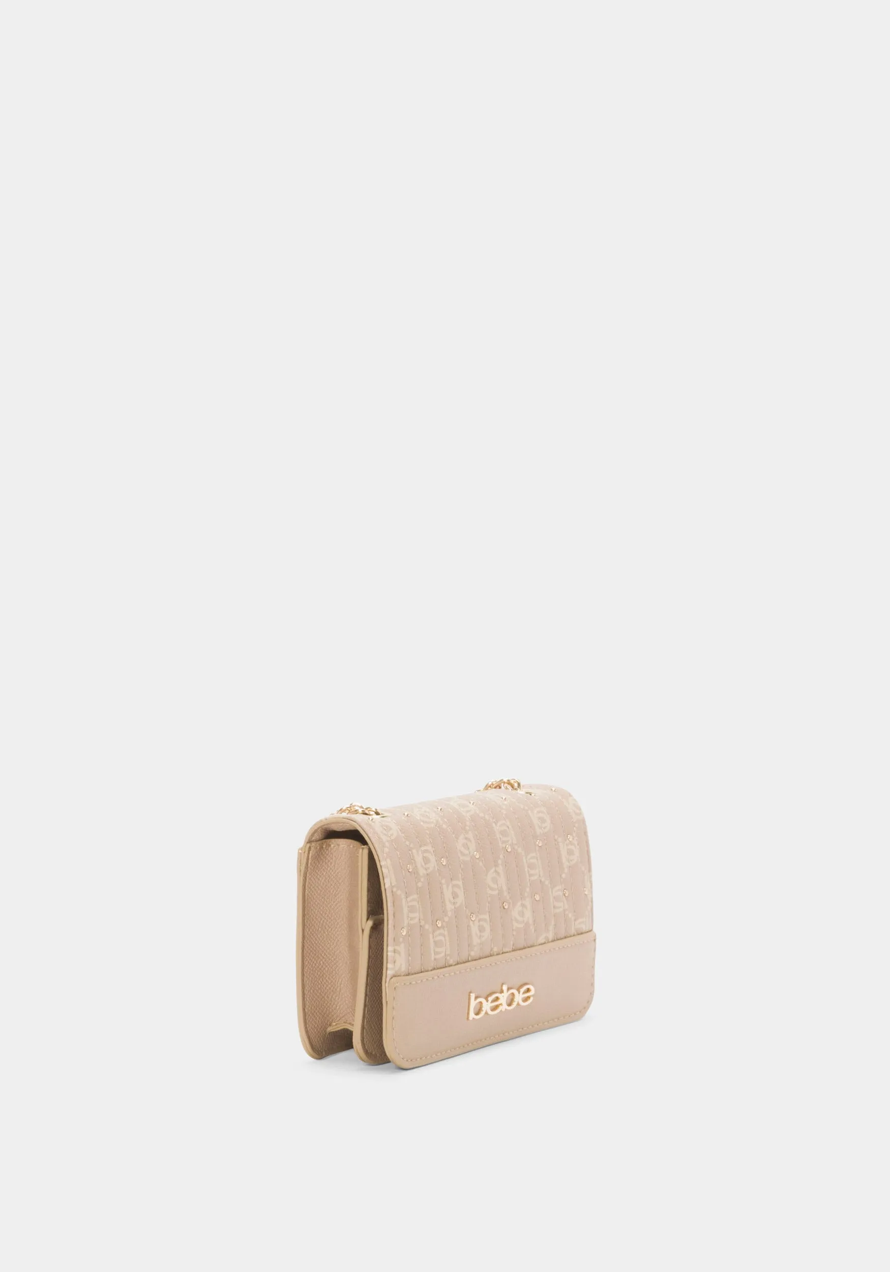 Bebe Cinizia Printed Monogram Crossbody