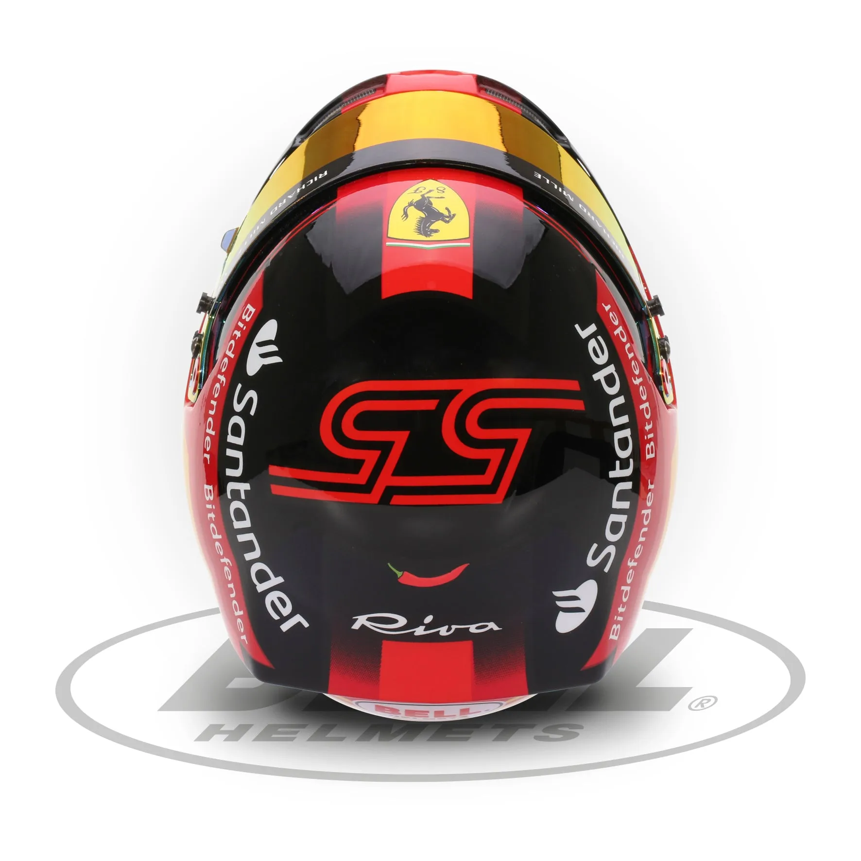 Bell 1:2 Scale Mini Helmet Carlos Sainz 2023