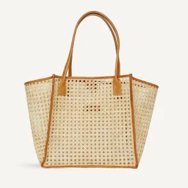 Bembien Rosa Tote - Caramel Rattan