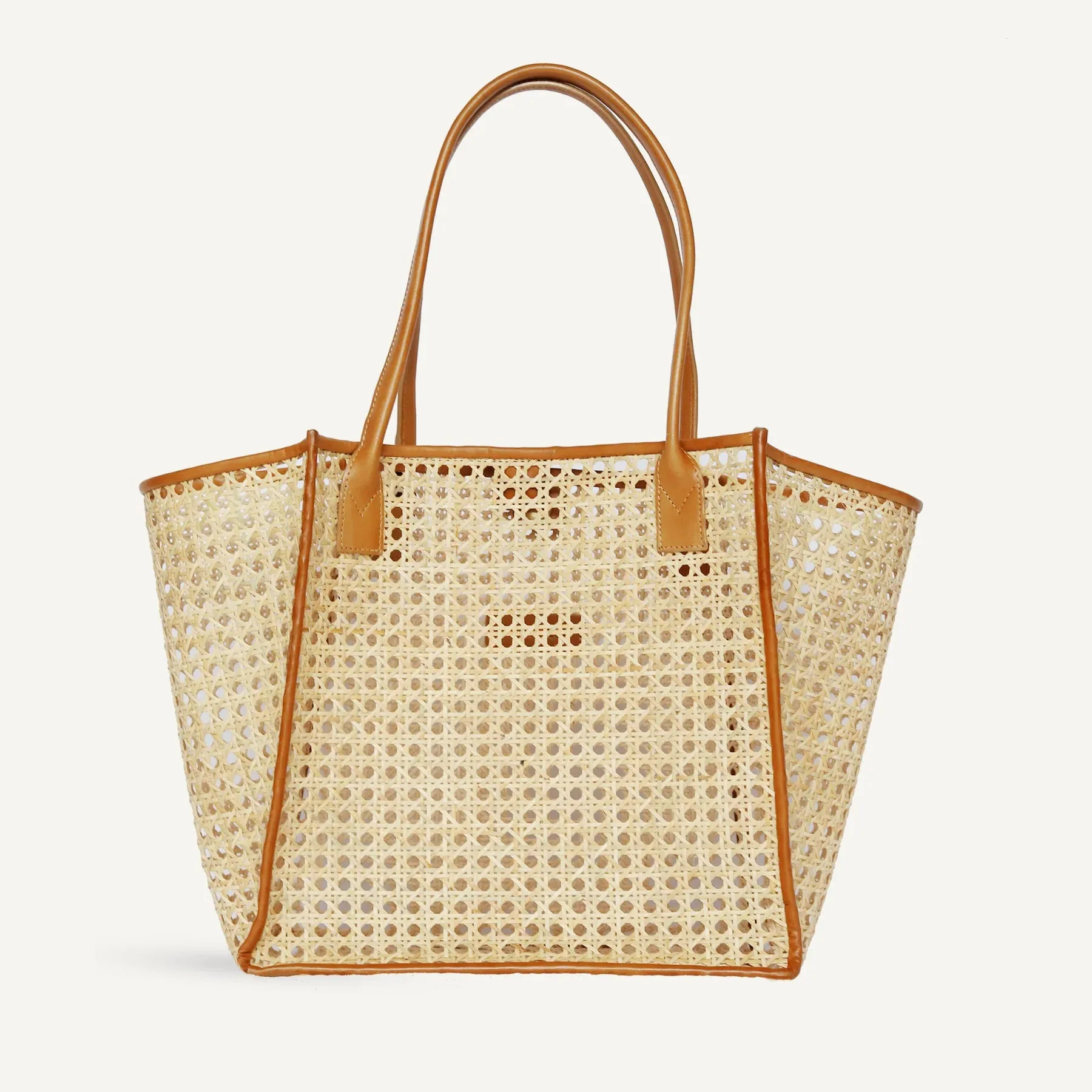 Bembien Rosa Tote - Caramel Rattan