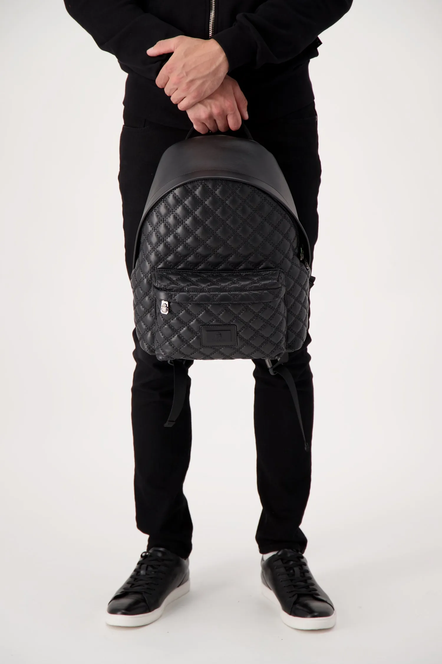 Billionaire Black/Nickel Statement Backpack