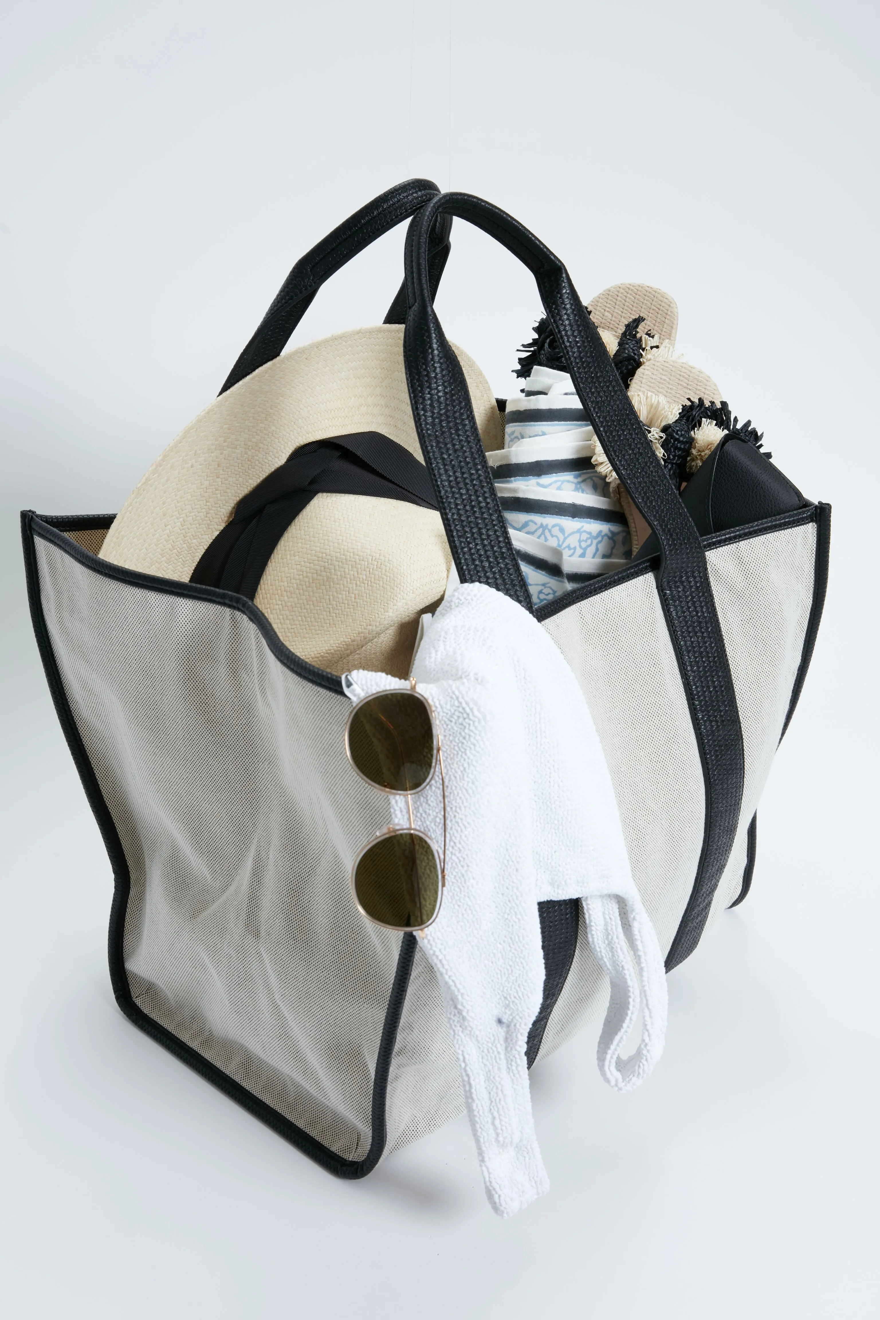 Black Carryall Tote