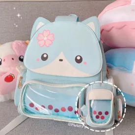 Blueberry Fox Boba Ita Backpack