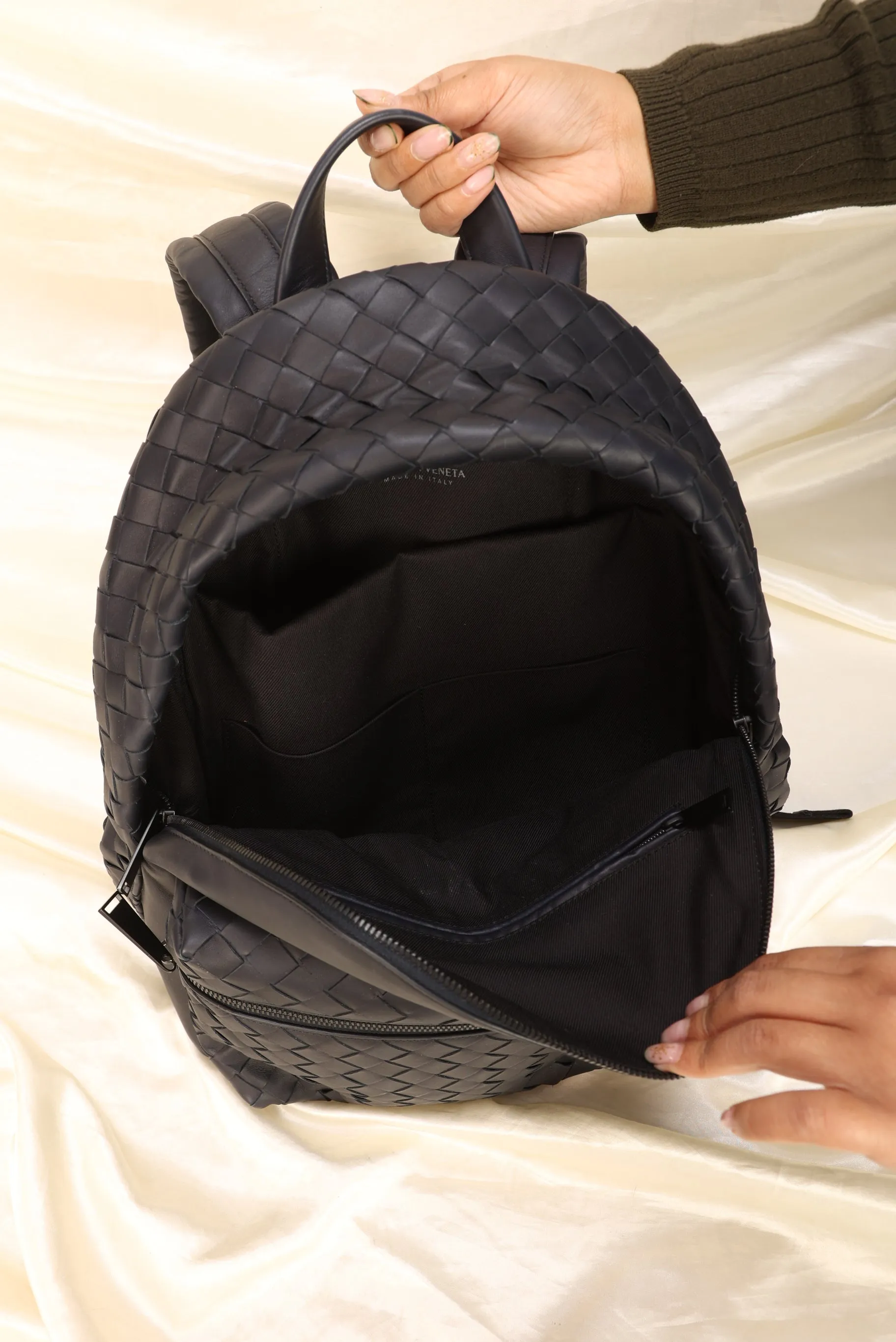 Bottega Veneta Intrecciato Backpack