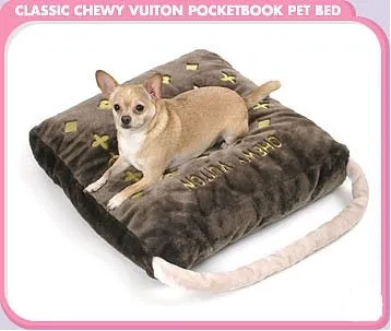 Brown Chewy Vuiton Bed