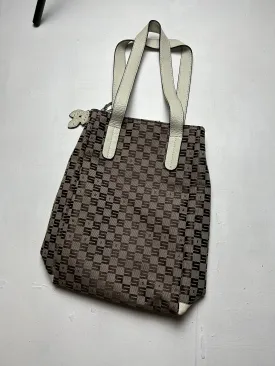 Brown monogram y2k vintage medium shoulder bag